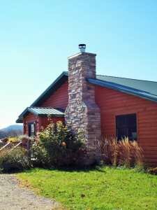 Crooked Creek Construction Log Home Exterior 8